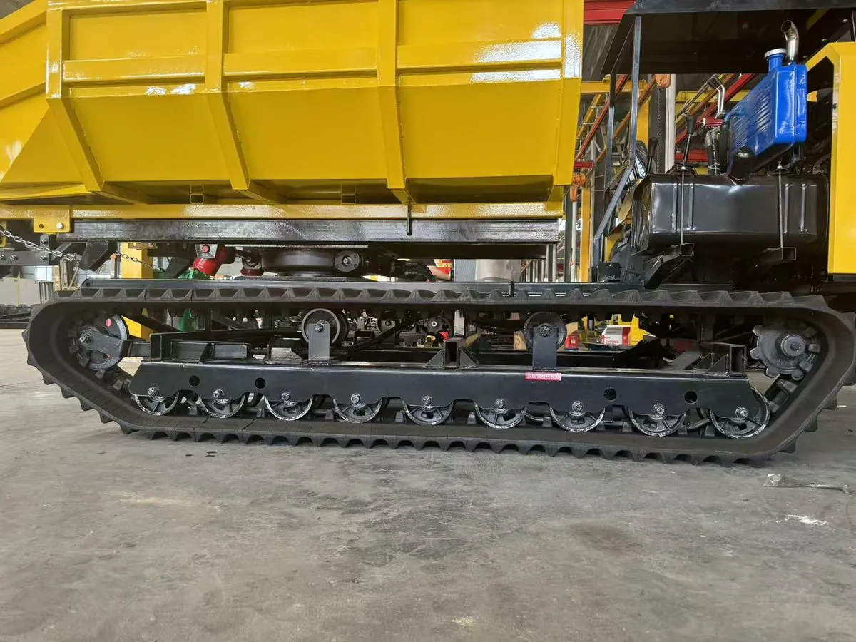 Crawler carrier in field